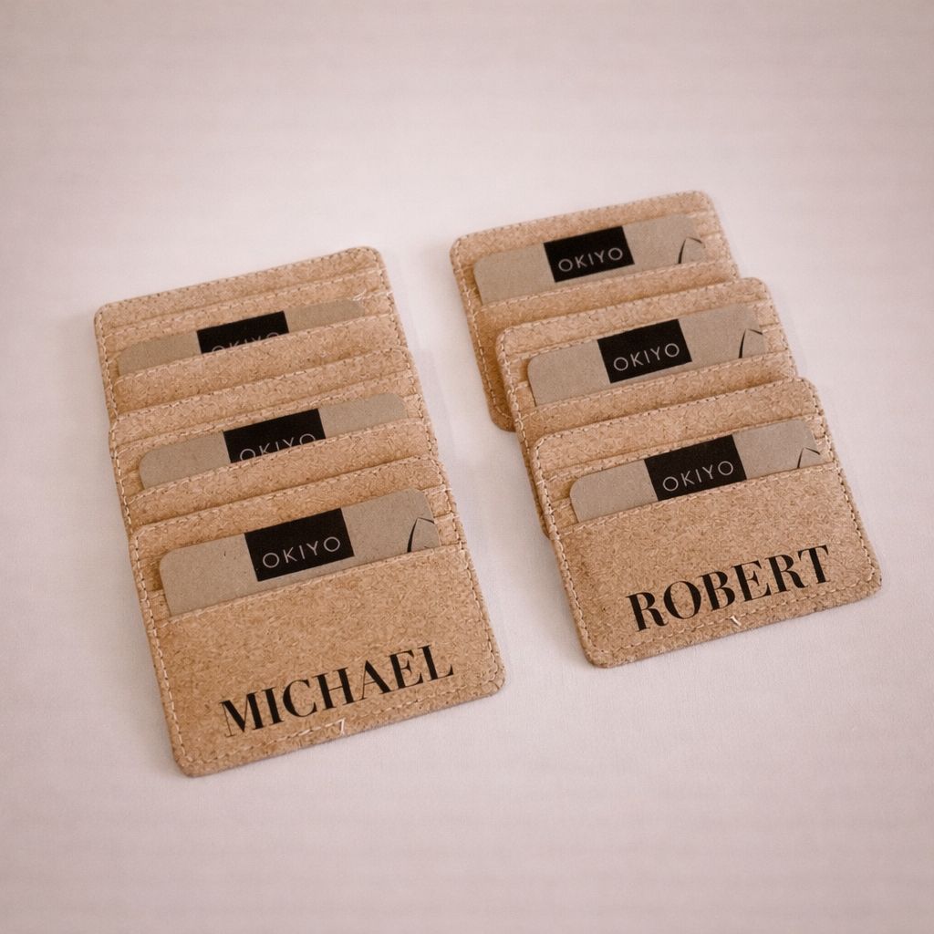 Cork Card Holder
