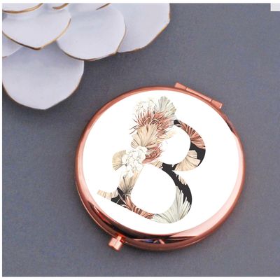 Rose Gold Compact Mirror