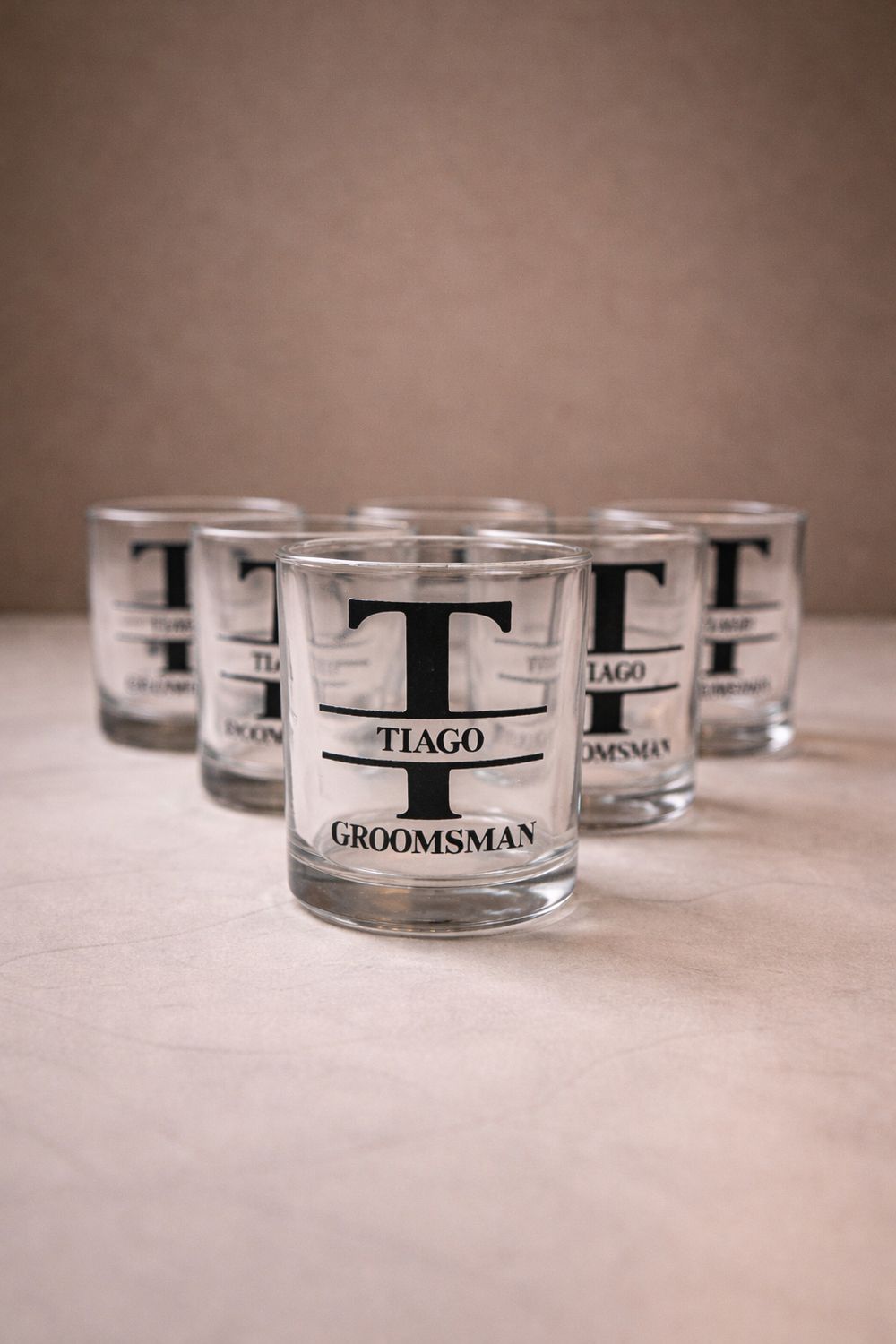 Whiskey Glass - Monogram