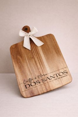 Engraved Paddle Breadboard