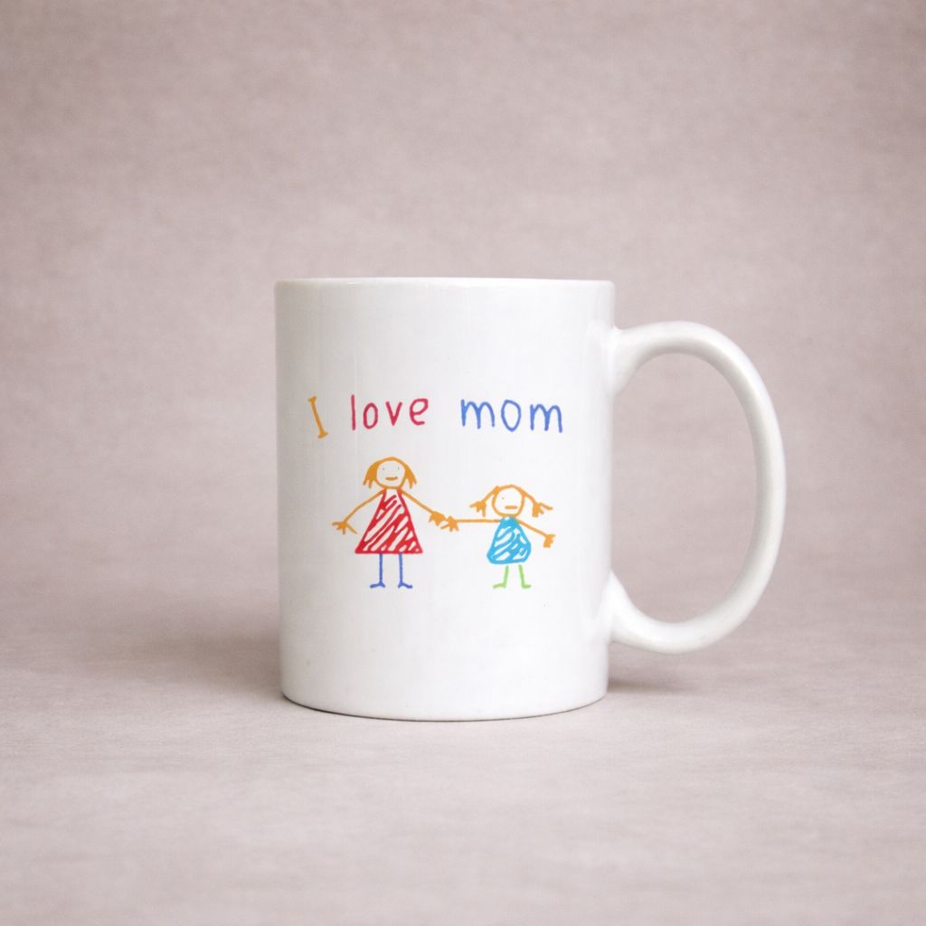 Personalised Kids Drawing Mug