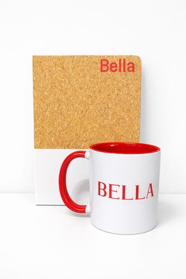 Notebook And Mug Duo - Red