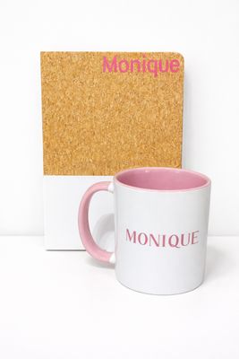 Notebook And Mug Duo - Pink
