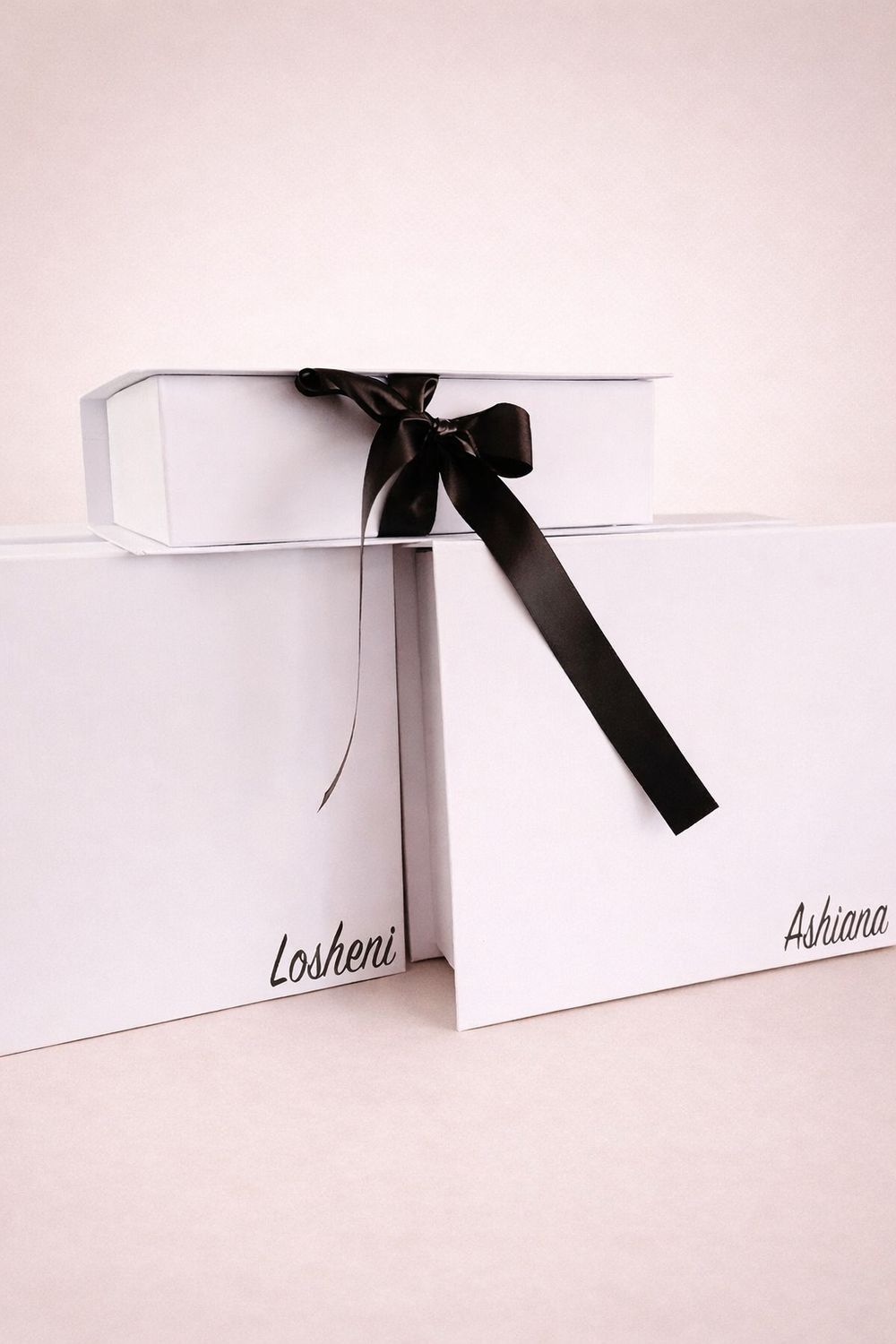White Gift box with Flip Lid
