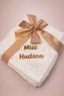 Personalised Baby Blanket