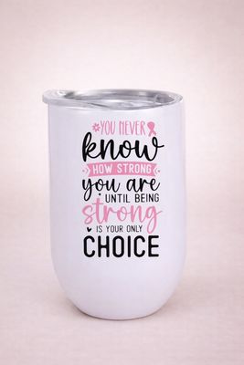 White Double Walled Tumbler