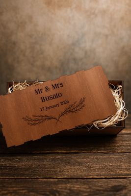 Laser Engraved Custom Box