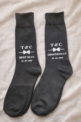 Grooms Crew Socks