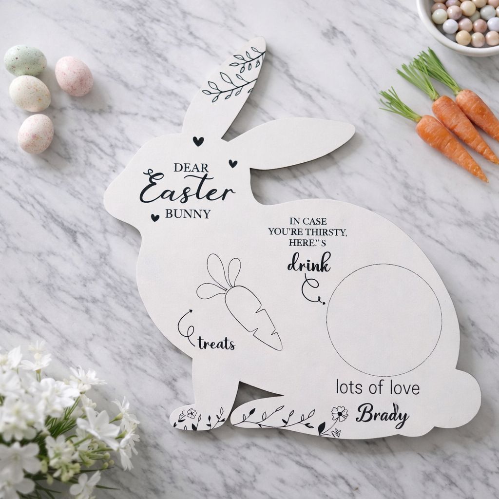 Easter Bunny Treat Tray