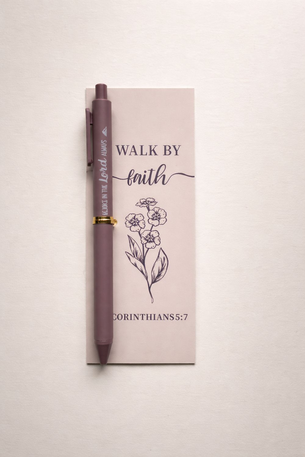 Inspirational Ball Point Pen With Christian Scripture
