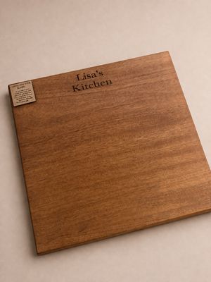 Lipped Cutting Board