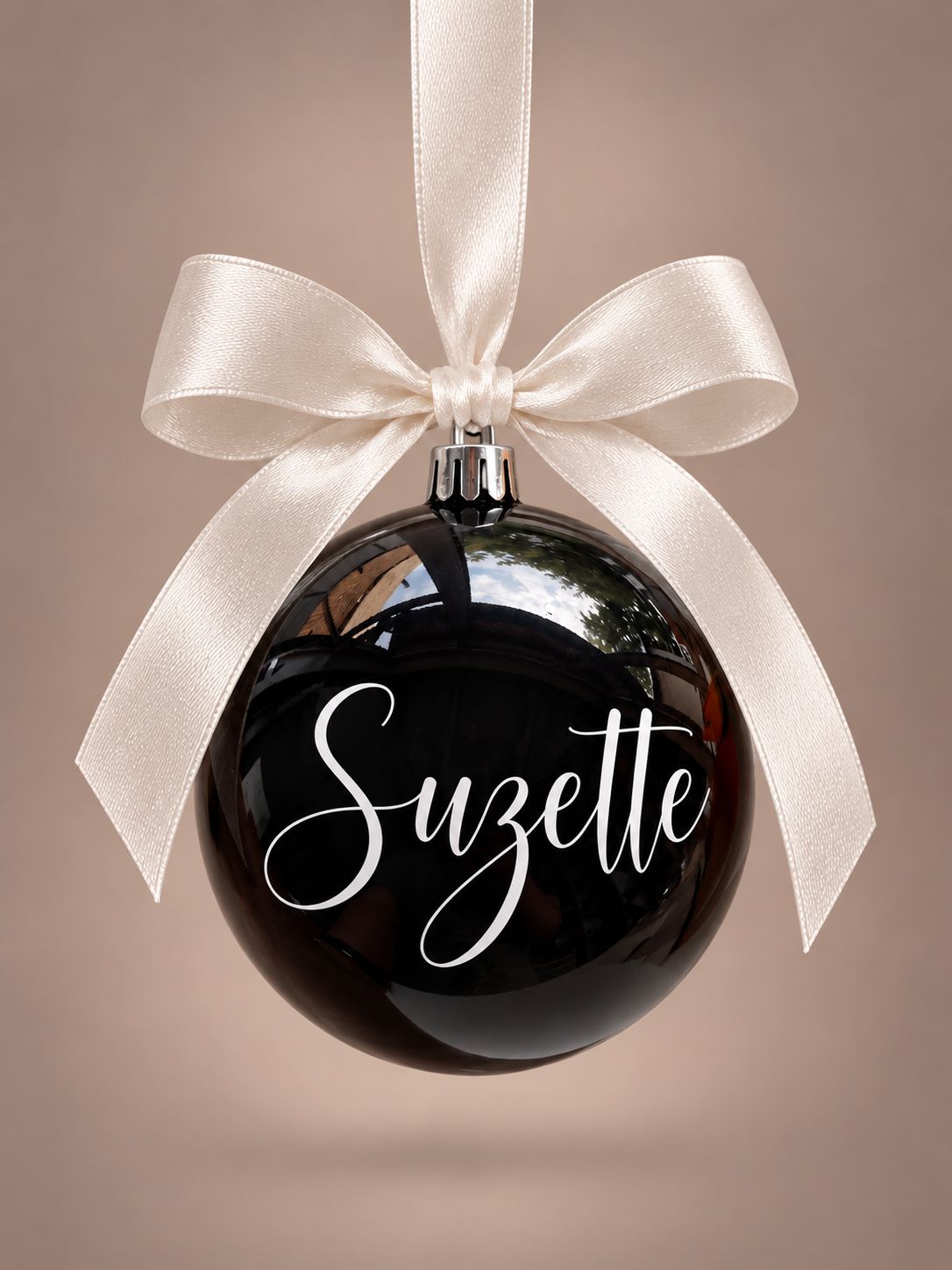 Personalised Christmas Bauble - 10cm