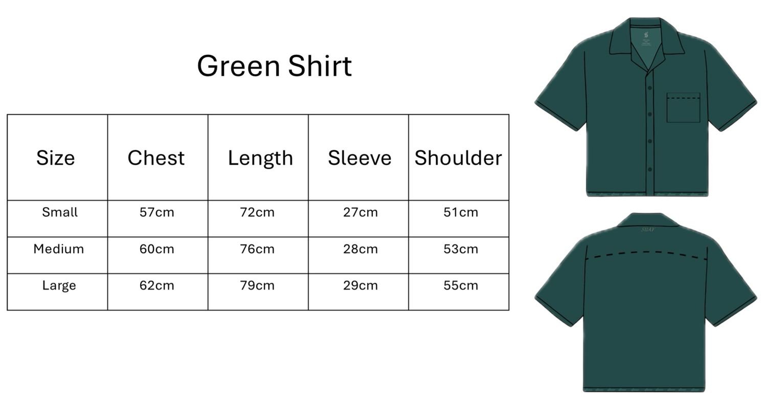 Suav Dark Green Gabardin Shirt