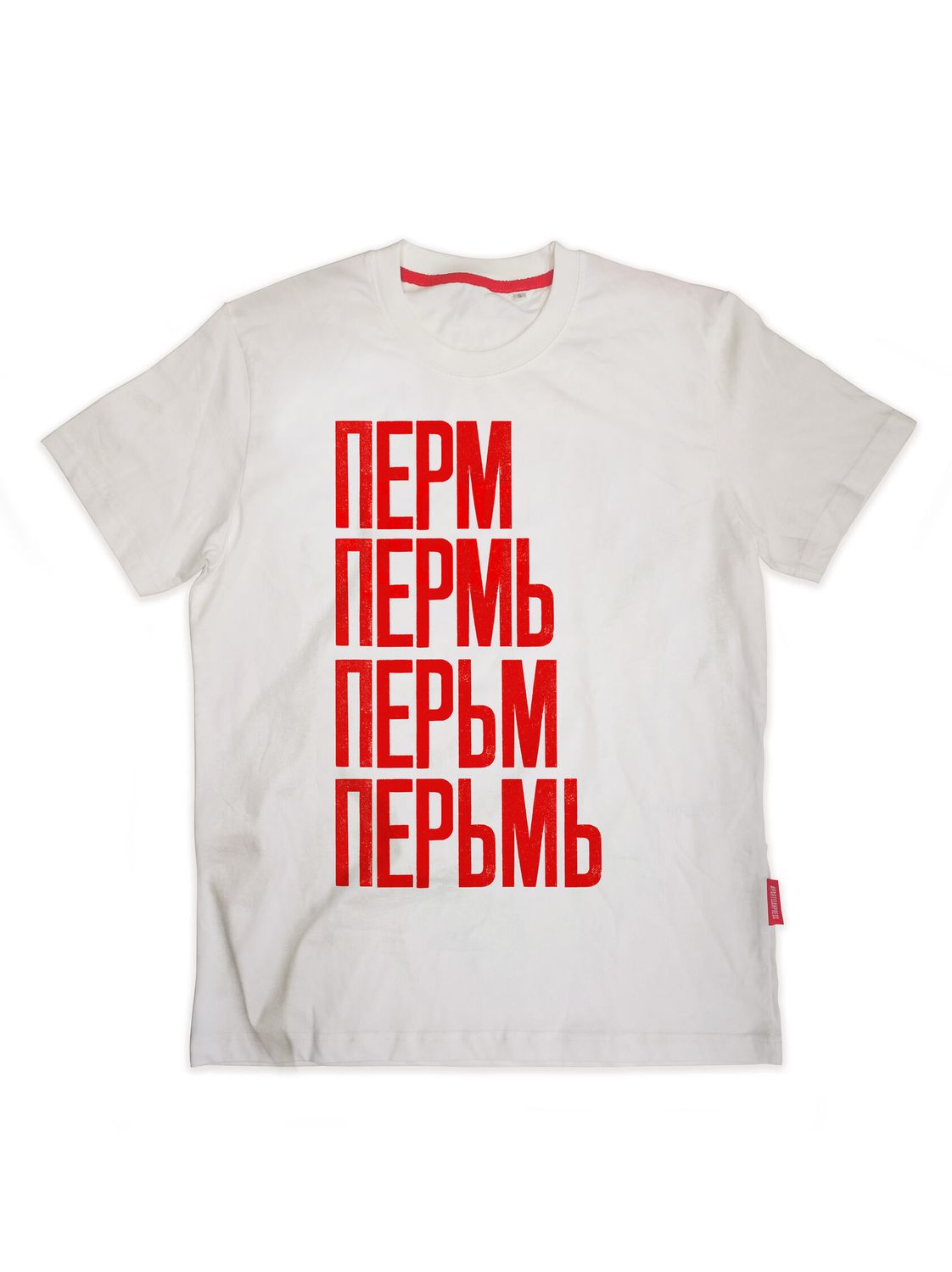 T-shirt «Пермь» х Partisanpress / white