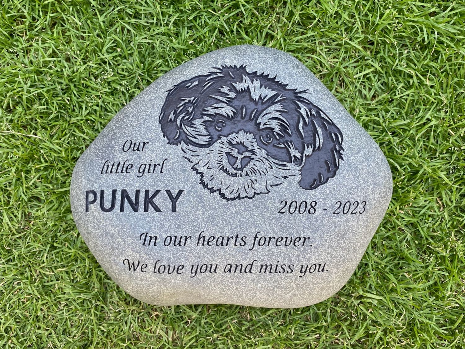 Pet Memorial Stone Engraving | Personalized For Dog, Cat, Gift - Shop ...