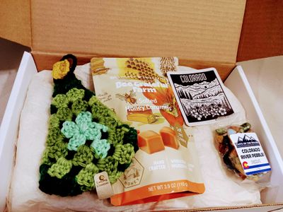 Handmade Christmas Ornament Gift Box