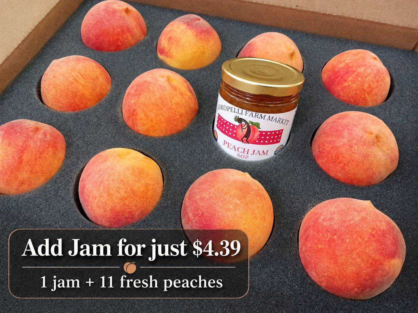 Colorado Palisade Peaches 12 count - Free Shipping