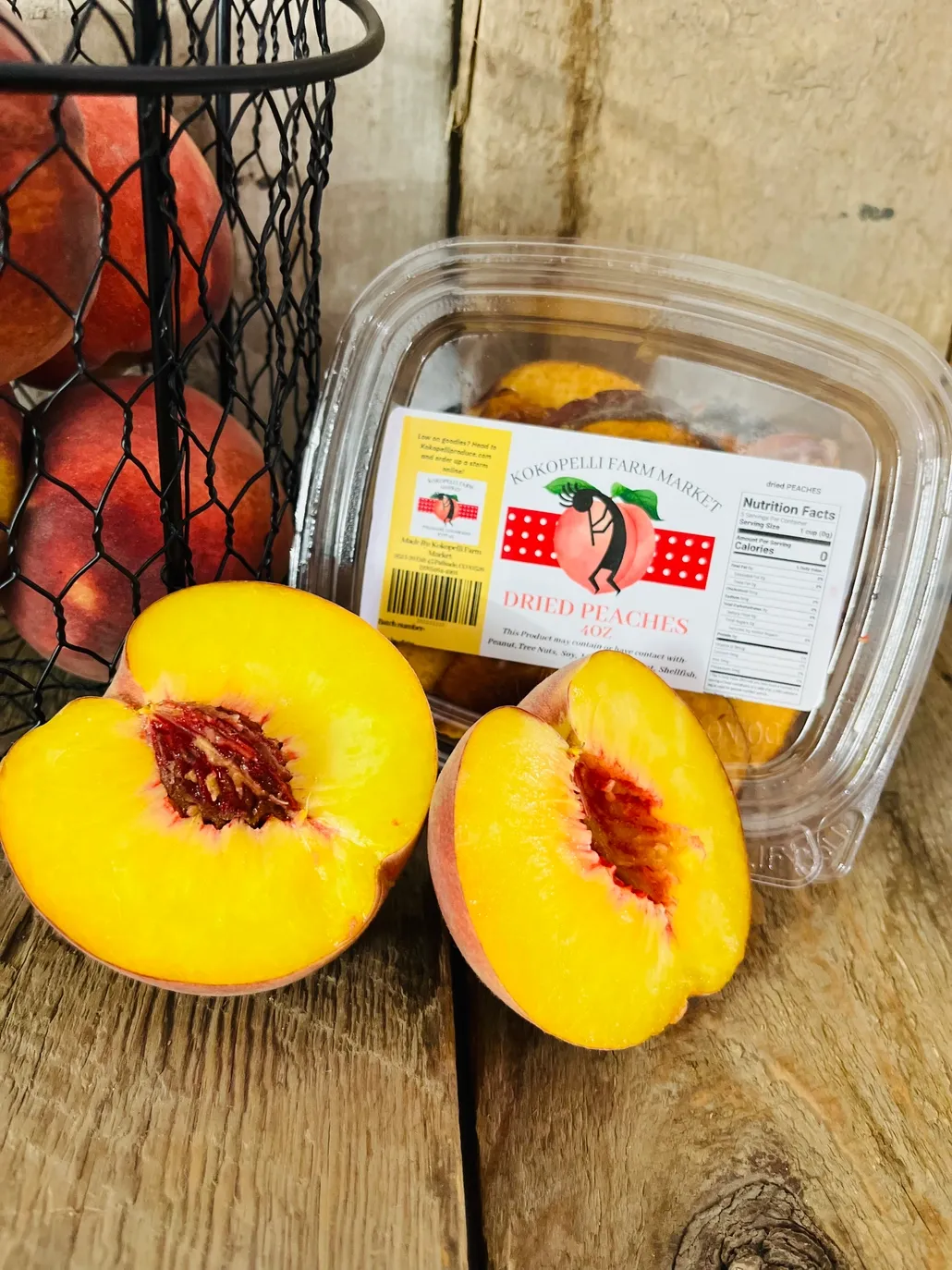 Colorado Palisade Peaches Dried