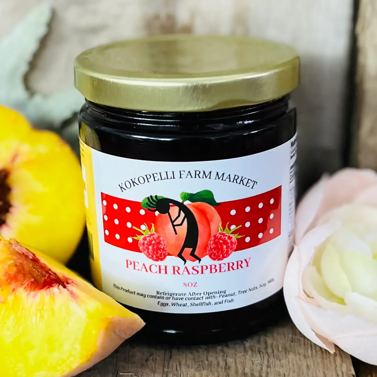 Colorado Palisade Peach Raspberry Jam
