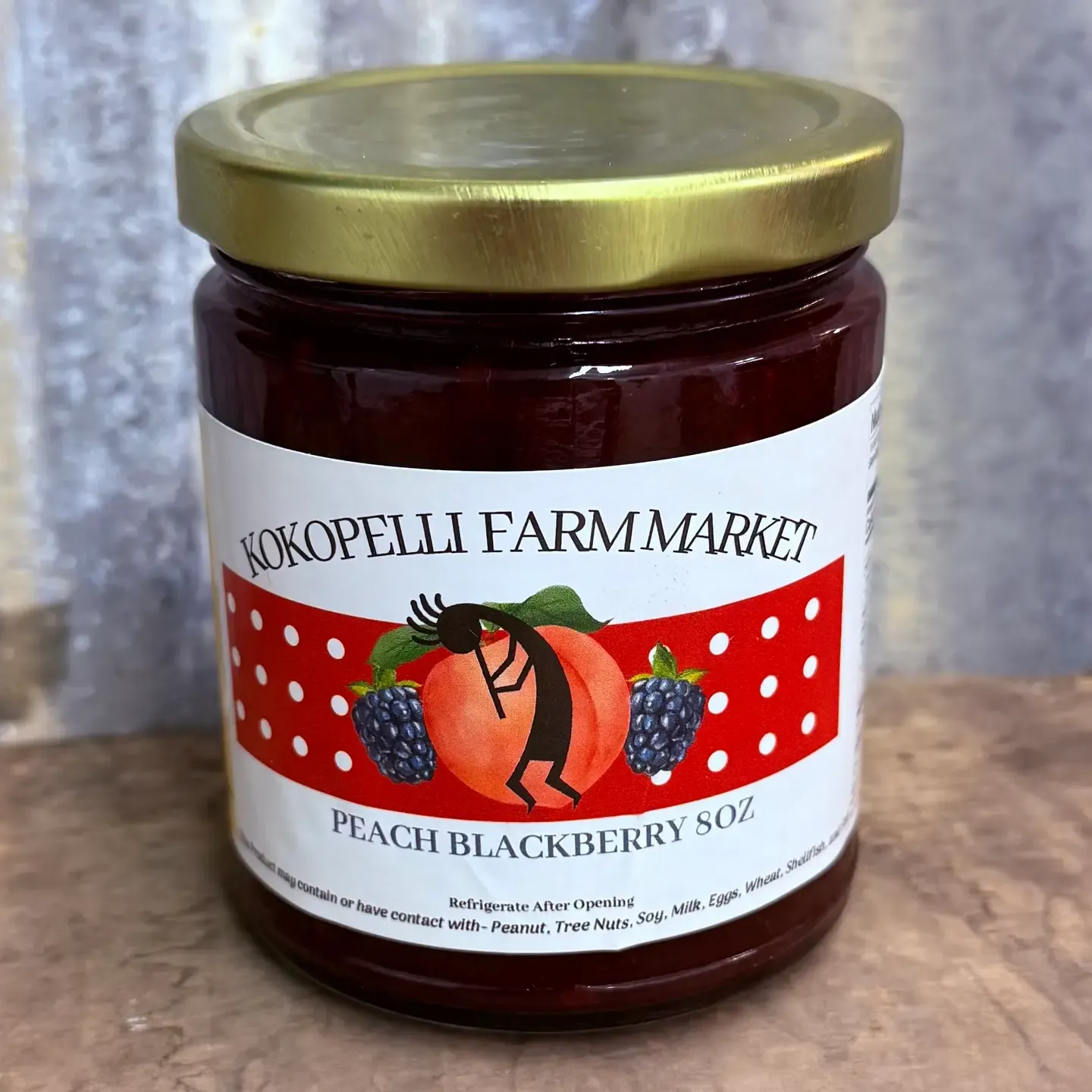 Colorado Palisade Peach Blackberry Jam