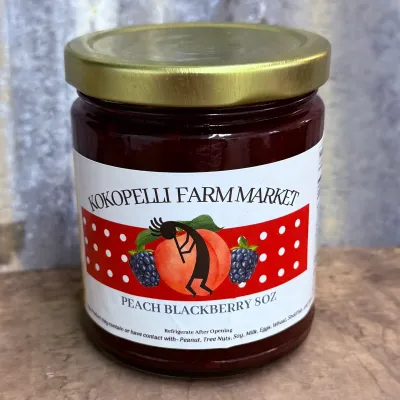 Colorado Palisade Peach Blackberry Jam