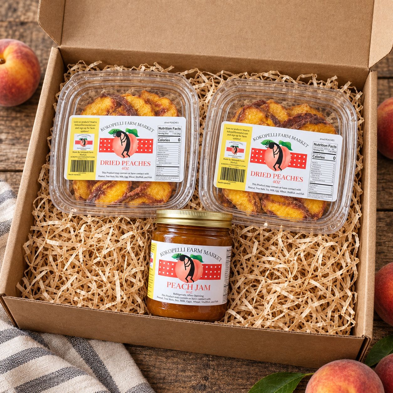 Palisade Peach Fruit &amp; Jam Box