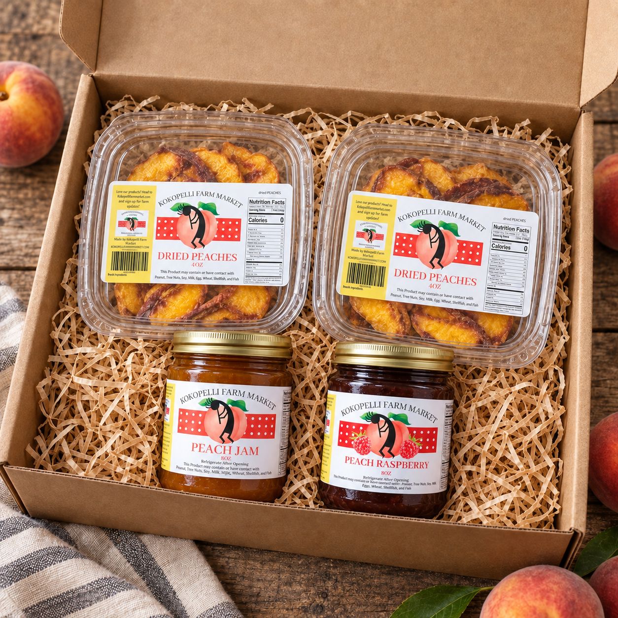 Palisade Peach Double Fruit &amp; Jam Box