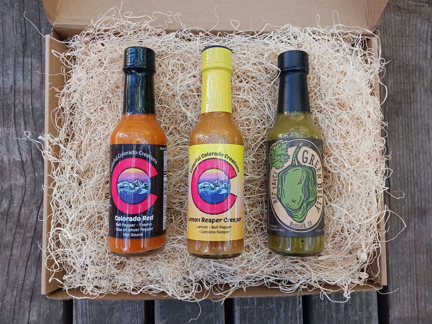 Colorado Hot Sauce Gift Box