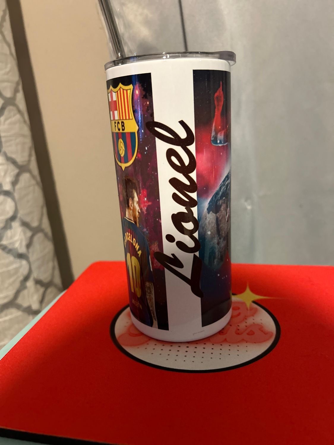 15 OZ Tumbler Messi
