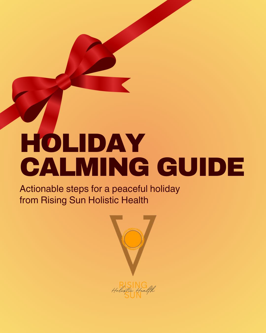 Holiday Calming Guide