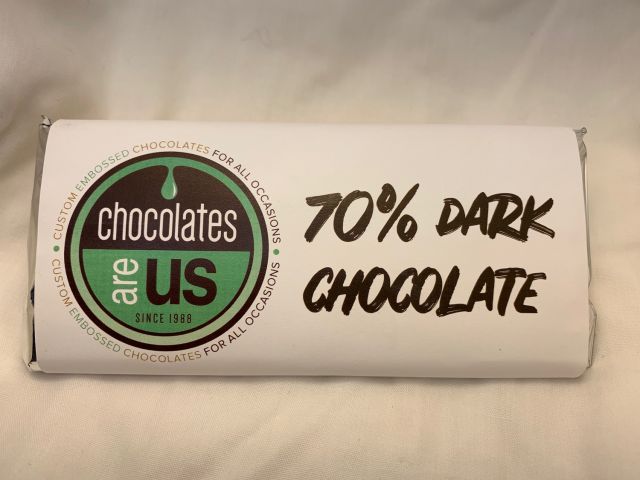 70% Dark Chocolate Bar
