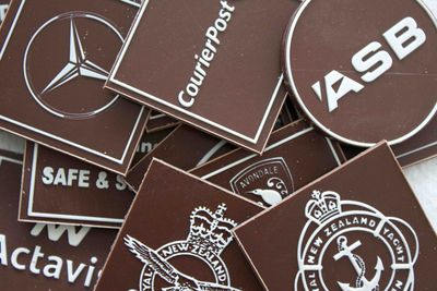 Logo Embossed Chocolates