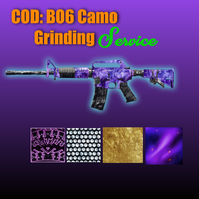 COD: BO6 Dark Matter Mastery Camo Grinding Service