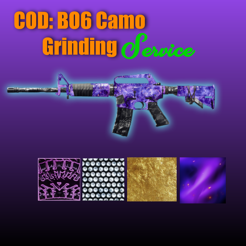 COD: BO6 Dark Matter Mastery Camo Grinding Service