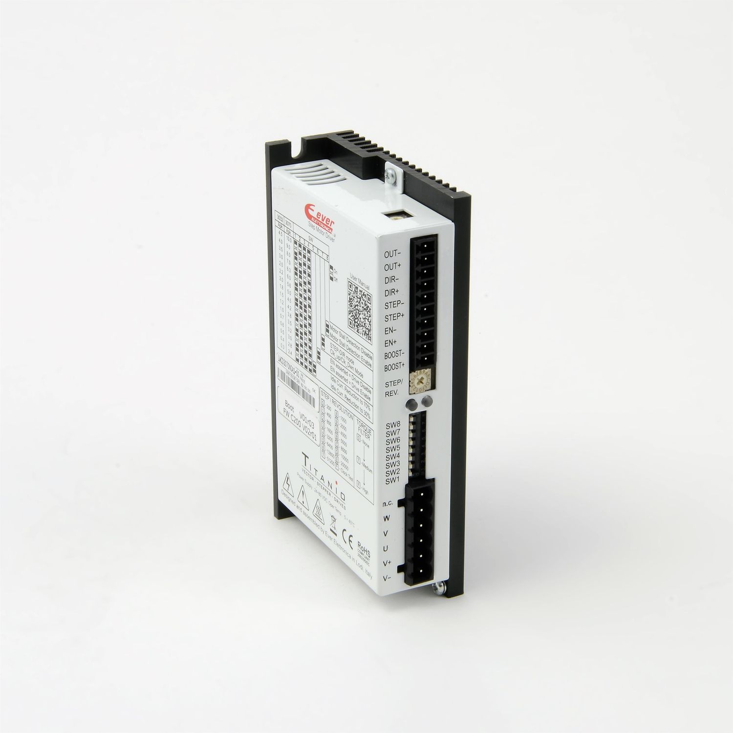 Clock &amp; Direction stepper motor drives up to 80 Vdc - 4.5 Apeak