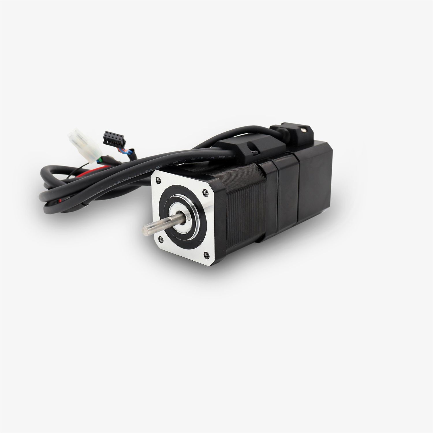 NEMA 17 stepper motor with incremental encoder, brake, IP65 protection and 48.0 Ncm holding torque