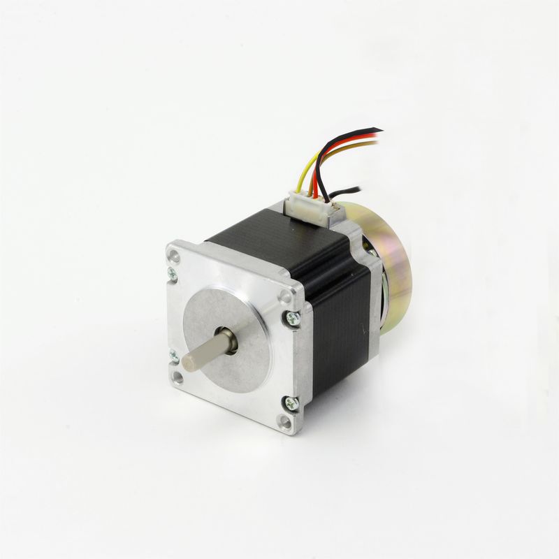 NEMA 23 stepper motor with brake and 100.0 Ncm holding torque