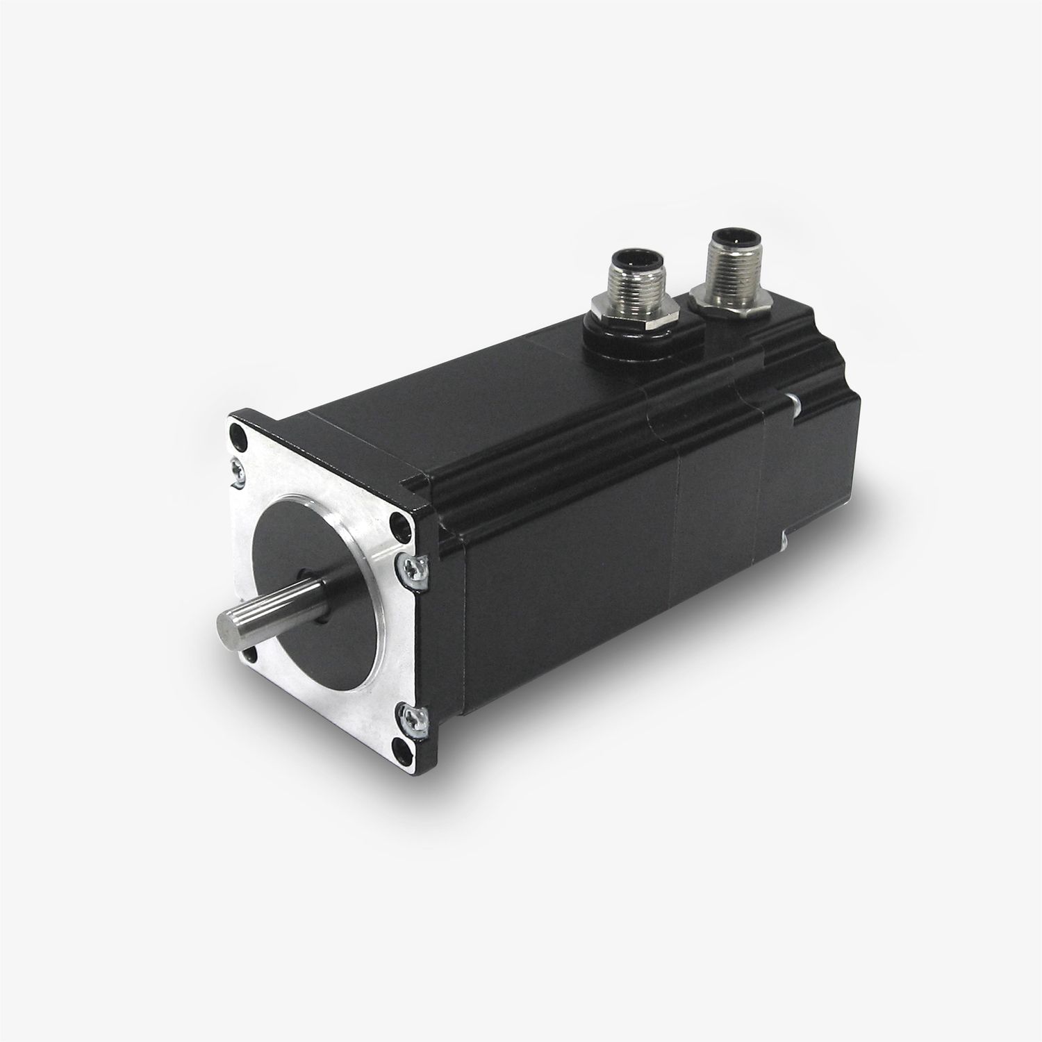 NEMA 23 stepper motor with absolute encoder, IP65 protection and 200,0 Ncm holding torque