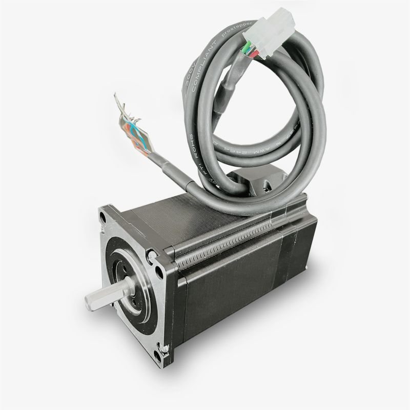 NEMA 24 stepper motor with incremental encoder and 300,0 Ncm holding torque