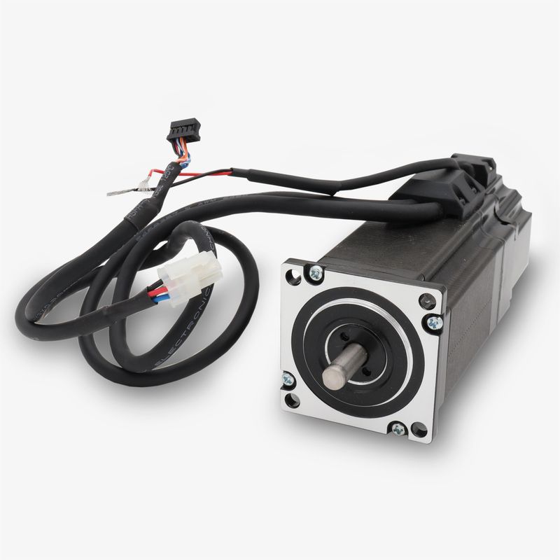 NEMA 24 stepper motor with incremental encoder, brake and 300.0 Ncm holding torque