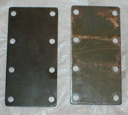 8 Hole Large Mounting Plates x 2 10" x 5"