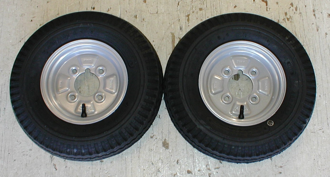 2 off 400 x 8 Trailer Wheels MP215