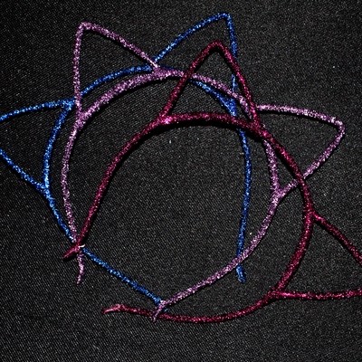 Sparkly Cat Ears Headband