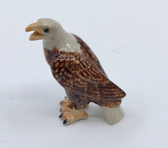 Eagle Miniature Porcelain Bird