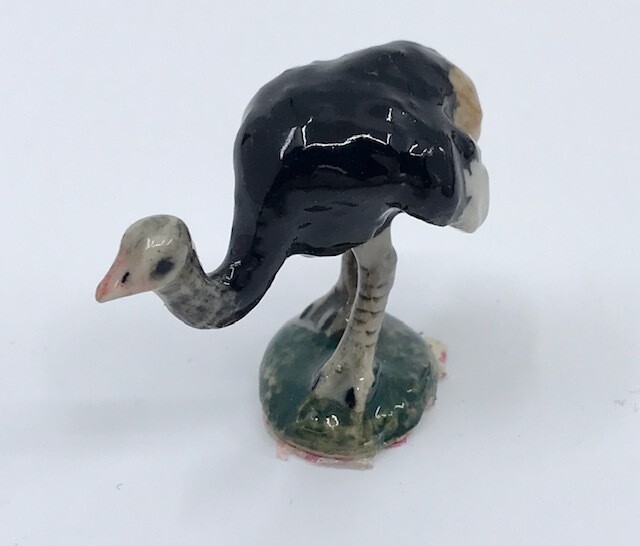 Ostrich Miniature Porcelain