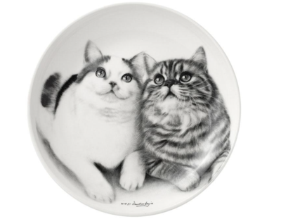 Fixated Felines Cat Trinket Dish by Ashdene