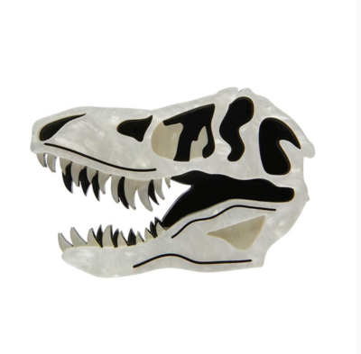 Bad To The Bone Brooch by Erstwilder