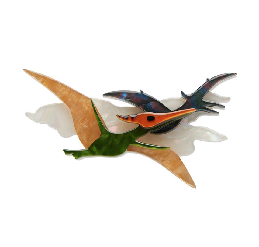 Celine the Pterodactyl Brooch by Erstwilder