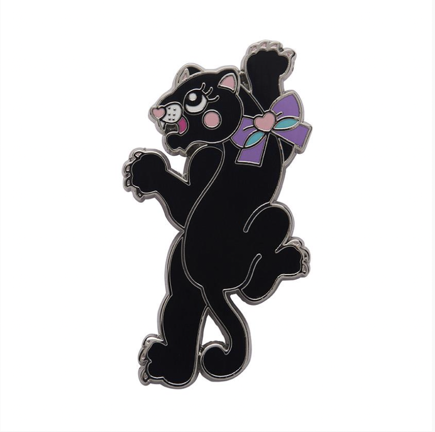 Panther Enchanter Enamel Pin by Erstwilder