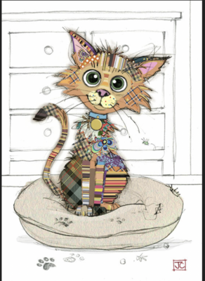 Kimba Kitten Card